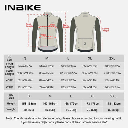 Fleece Men's Cycling Jersey  Winter Cycling Sets Warm Long-sleeved Suit Soad Bike Bicycle Jacket Overalls Riding Suit