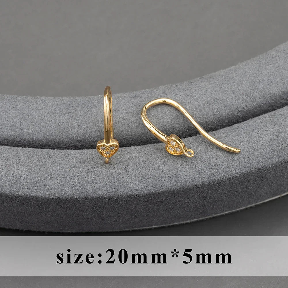 20pcs/lot M800 jewelry accessories,pass REACH,nickel free,18k gold plated,copper,connector,diy earrings,jewelry making