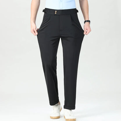 2026 Mens Golf Pants 4 Way Stretch Casual Pants Regular Fit Male New Trendy Personality Trousers