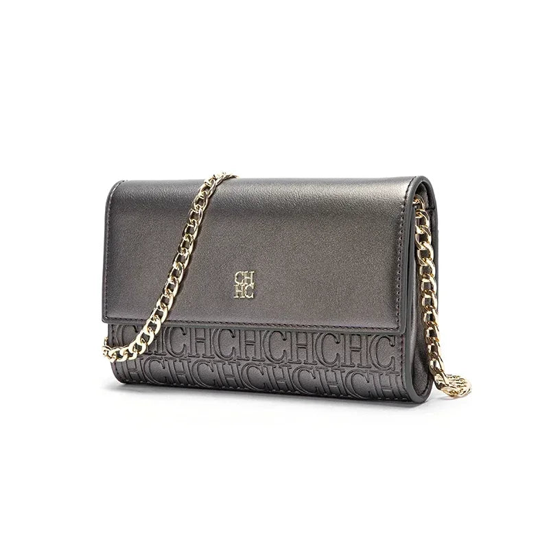 Festival Essential Versatile Women's Chain Bag Letter Printing Design 2026 Fashion Women's Shoulder Bag