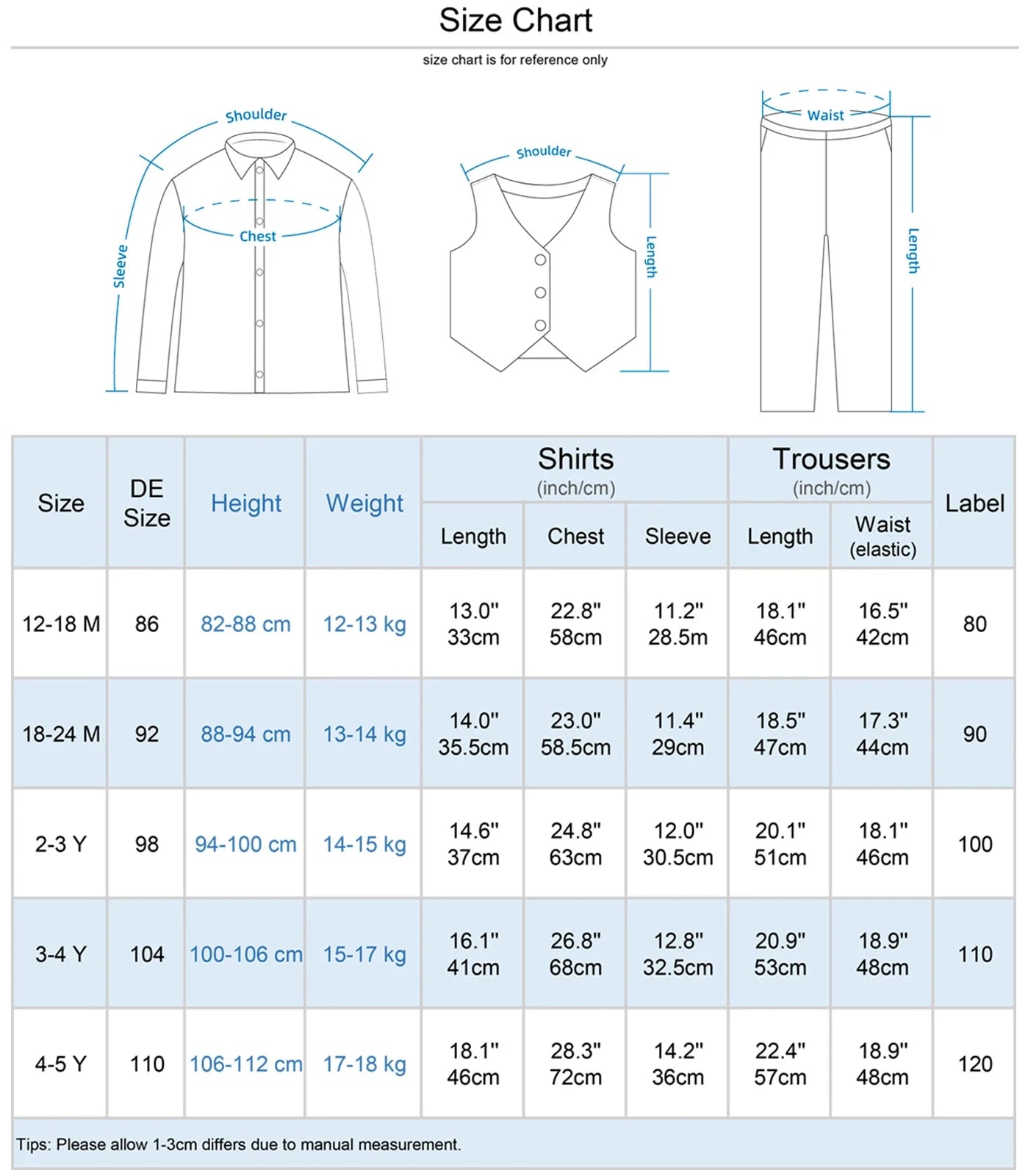 Kids Clothes Boys Wedding Suit Toddler Gentleman Outfit Infant Birthday Baptism Set Baby Formal Party Gift Christening Blazer