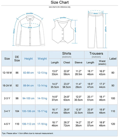 Kids Clothes Boys Wedding Suit Toddler Gentleman Outfit Infant Birthday Baptism Set Baby Formal Party Gift Christening Blazer