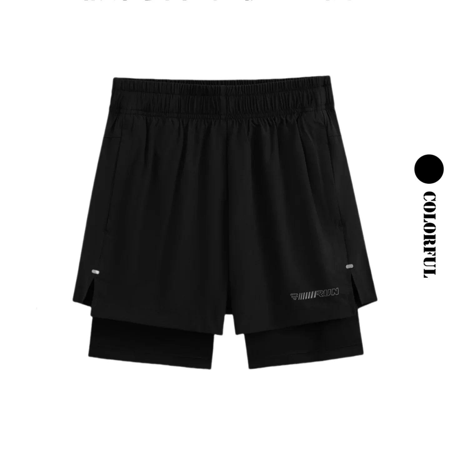 Women Running Shorts High Waist Quick Dry Gym Yoga 2 in 1 Athletic Shorts With Pocket Summer Workout Short Sportswear New