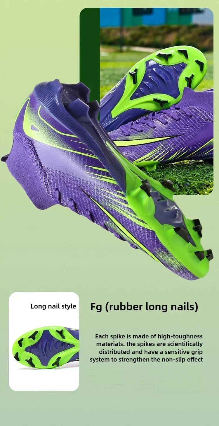 New Men Football Boots Adult Society Original Indoor Professional Women Soccer Shoes Unisex Ultralight Football Shoes Sneakers