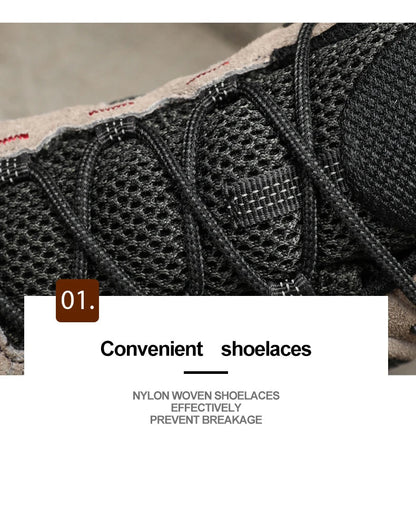 Men Shoes Breathable Splashproof Outdoor Hiking Shoes Mountain Climbing Sport Men Hunting Trekking Sneaker