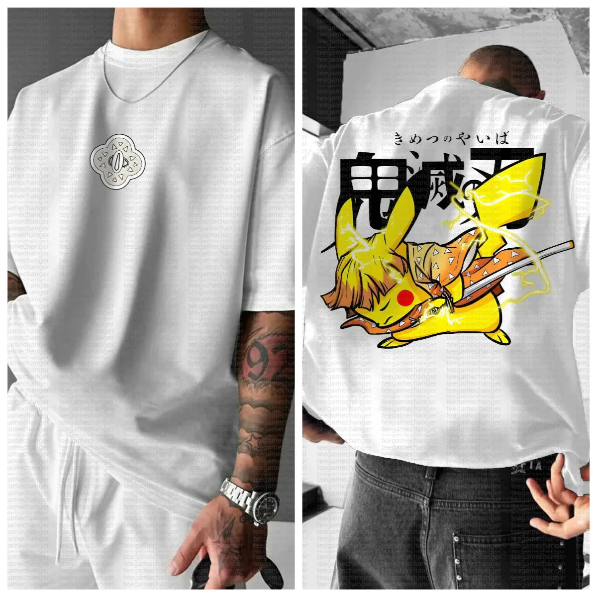 Animation Derivatives Men's and Women's Summer Fashion Oversize T-shirt、Hoodie、Shorts and Sweatpants
