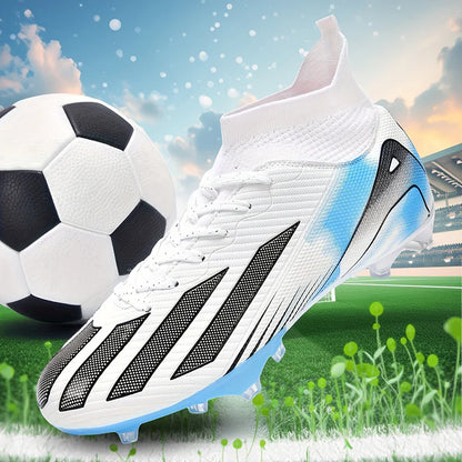 New Men Football Boots Cleats Boys Ultralight Sport Soccer Shoes Adult Professional Non-Slip Comfortable Training Match Grass