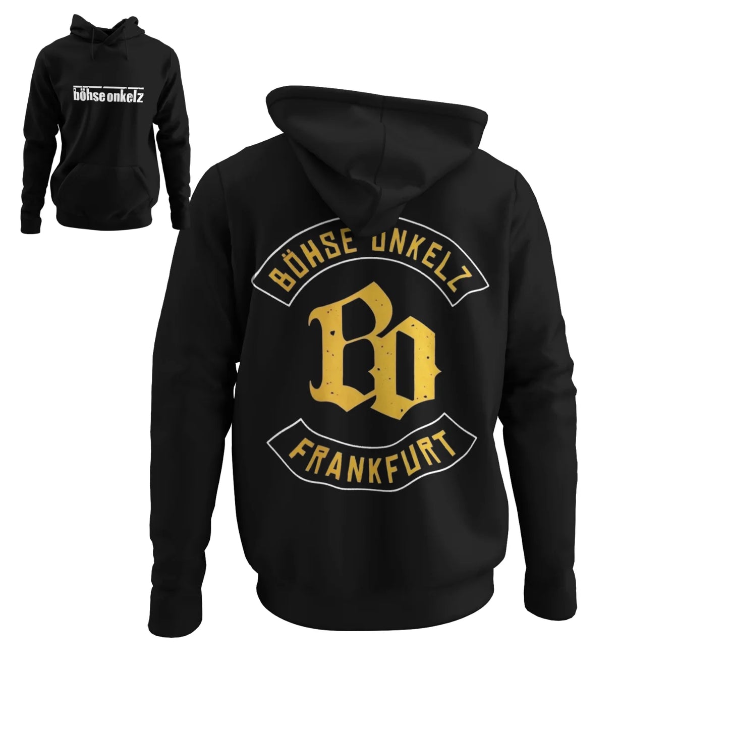 Y2K Hoodies Böhse Onkelz Konzert Frankfurt Band Rock Herren Hoodie Fleece Warm Sweatshirt Oversized Tracksuit Unisex