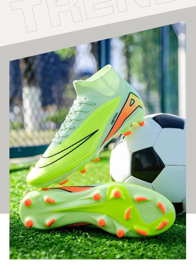 New Men Football Boots Professional Ultralight Match Grass Futsal Soccer Shoes Cleats Women Unisex High-quality TF/FG Sneakers