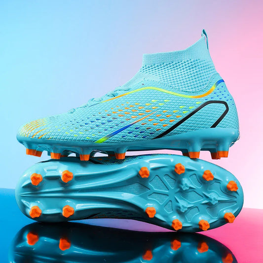 Soccer Shoes FG/TF Man Outdoor Training Football Boots Woman Sneakers Ultralight Non-Slip Sport Turf Soccer Cleats Large Size