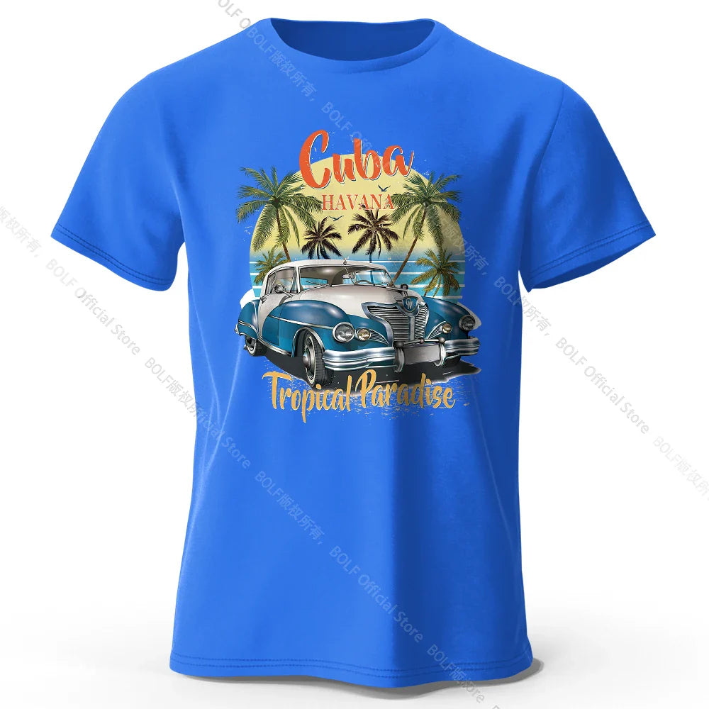 Seaside Market Medal Printed Unisex Men Women T-Shirt Tees Tops 100% Cotton Anchor Graphic Coastal Souvenir Wear