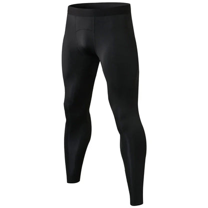Men's Running Leggings Quick Dry Gym Fitness Sports Pants Workout Training Jogging Sports Trousers Compression Sport Pants