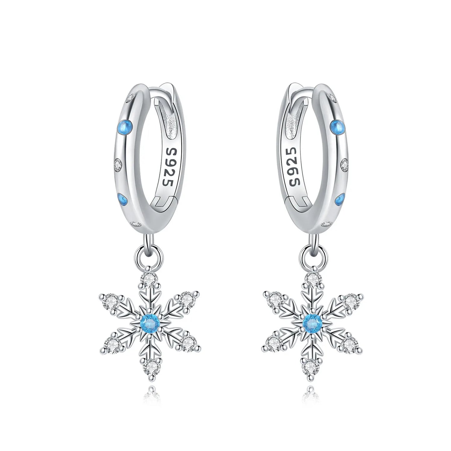 925 Sterling Silver Multi Layer Starry Tassel Drop Earrings Women Earrings Charm Trend Versatile Party Jewelry Gifts