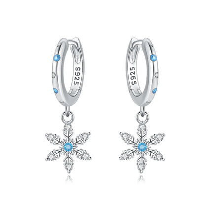 925 Sterling Silver Multi Layer Starry Tassel Drop Earrings Women Earrings Charm Trend Versatile Party Jewelry Gifts
