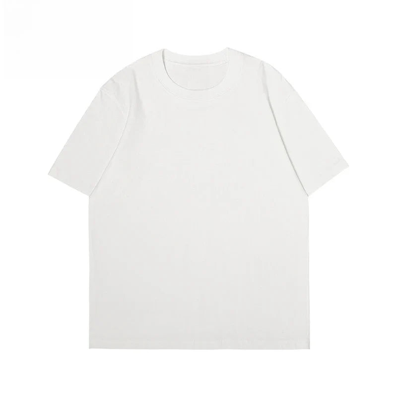 Printed T-shirt 2025 Men's and Women's Summer New Harajuku Fashion Casual Loose Parent Child Top