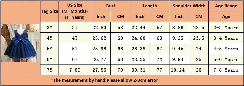 Princess Girl Bow Dress Kids Tulle Wedding Guest Party Birthday Pearls Elegant Bridesmaid Pageant Prom Ball Gown Gift