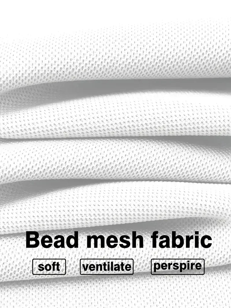 3pcs Men'S Polo Shirt Set Breathable Moisture-Wicking Wrinkle-Resistant & Quick-Dry Business Classic Style Men's Christmas Gifts