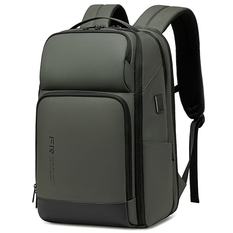 Business Waterproof Backpacks USB Charging Men Backpack Fit 15.6 Inch Laptop Travel 35L Large Capacity Backpack