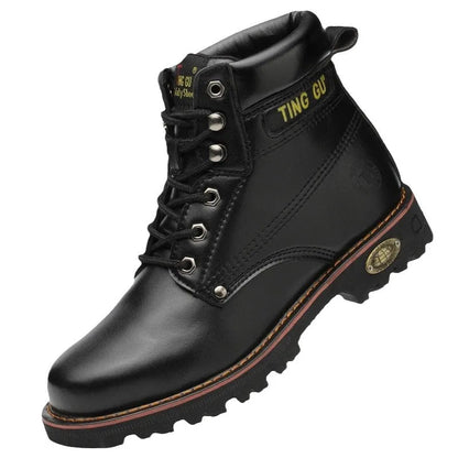 Four Season Labor Protection Shoes Anti Smashing Anti Piercing Steel ToeCap Anti Slip SafetyShoesWear-resistant Protective Shoes