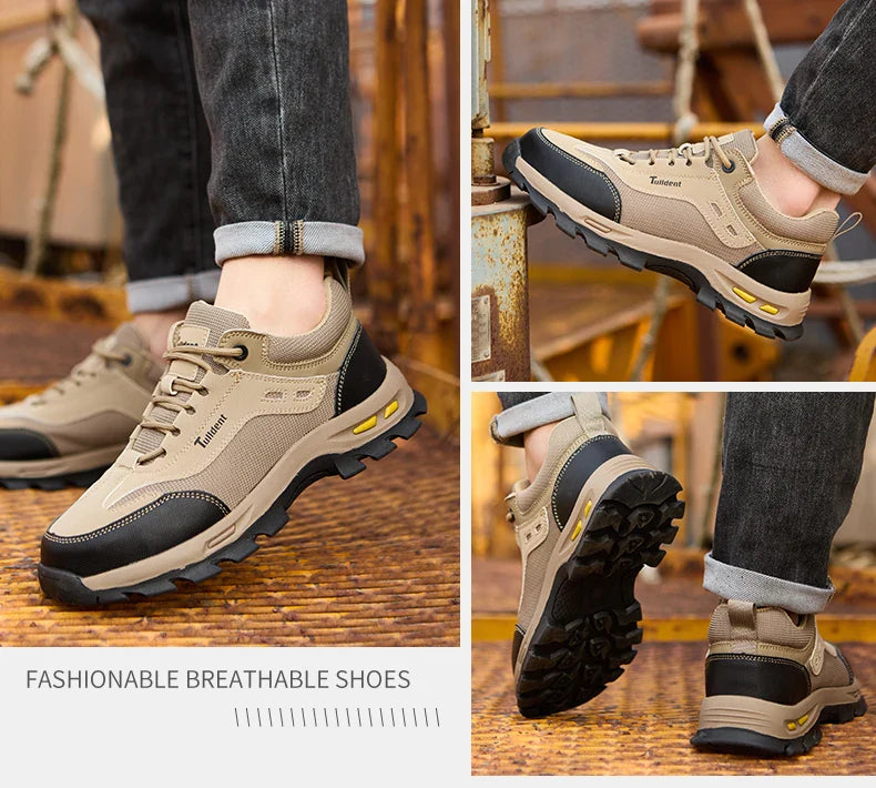 Men's protective shoes, safety shoes, anti smash and anti stab work shoes, insulated shoes, comfortable protective boots
