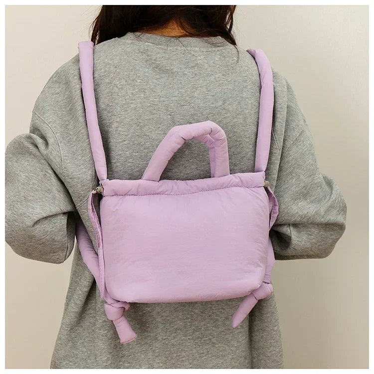 Colorful Nylon Small Square Shoulder and Crossbody Bags Super Cool Simple Versatile Handbags for Women 2024 Casual Hot Sale