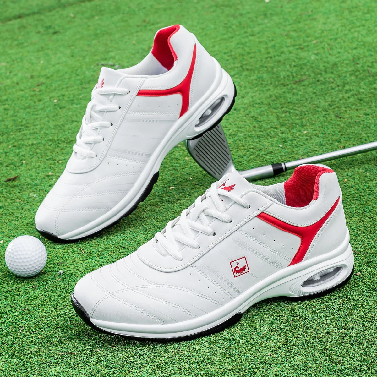 Men Golf Shoes Casual Breathable Waterproof Non-slip Golf Outdoor Training Shoes