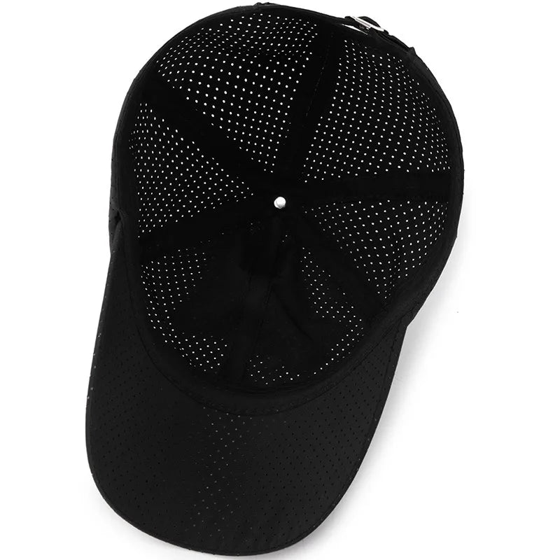 Quick Dry Mesh Baseball Cap for Men - Waterproof and Breathable - Perfect for Outdoor Sports and Gifts