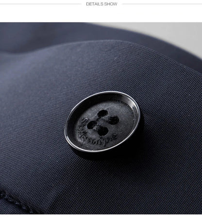 2024 New Thin Men Brand Business Causal Suit Pants Straight Slim Soft Fabric Trouser Spring Summer Elegant Popular Male Clothes