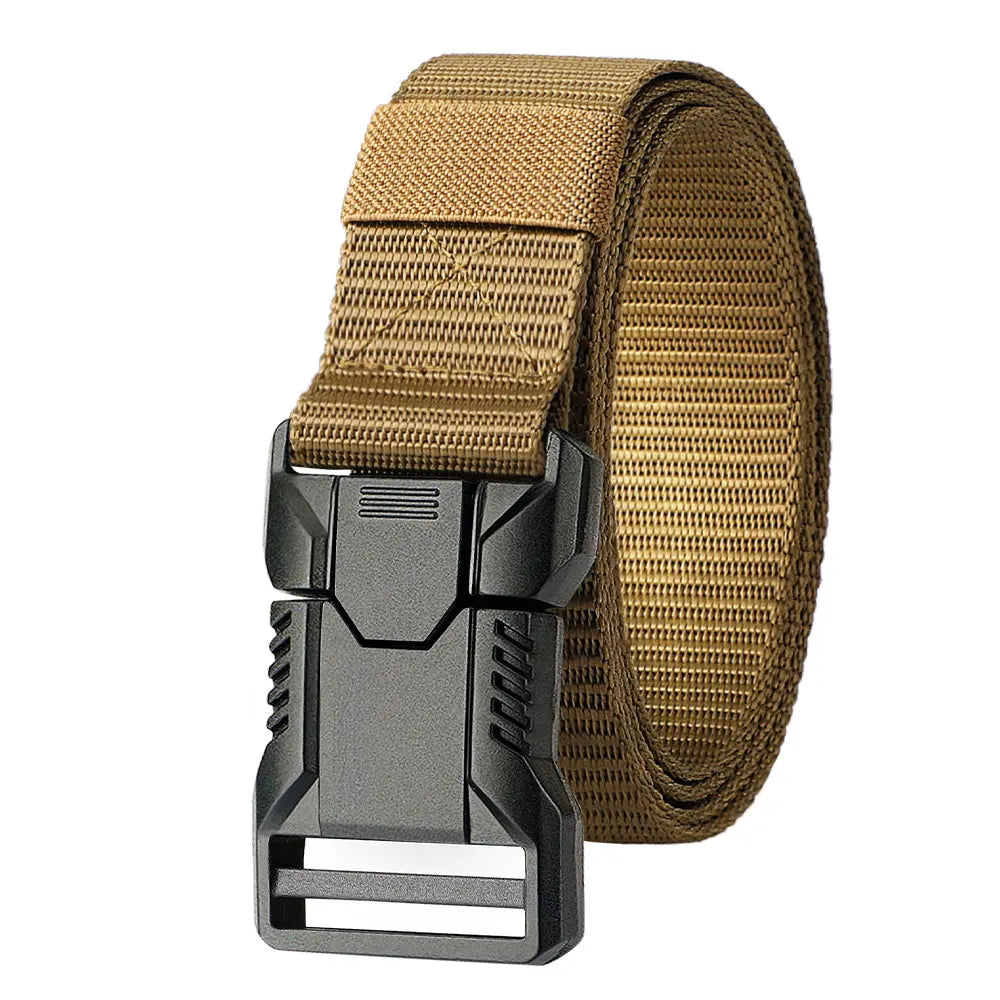 1Pcs Men's Tactical Sports Belt Adjustable Quick Release Buckle Multipurpose Outdoor Training Mountaineering Belt For Ideal Gift