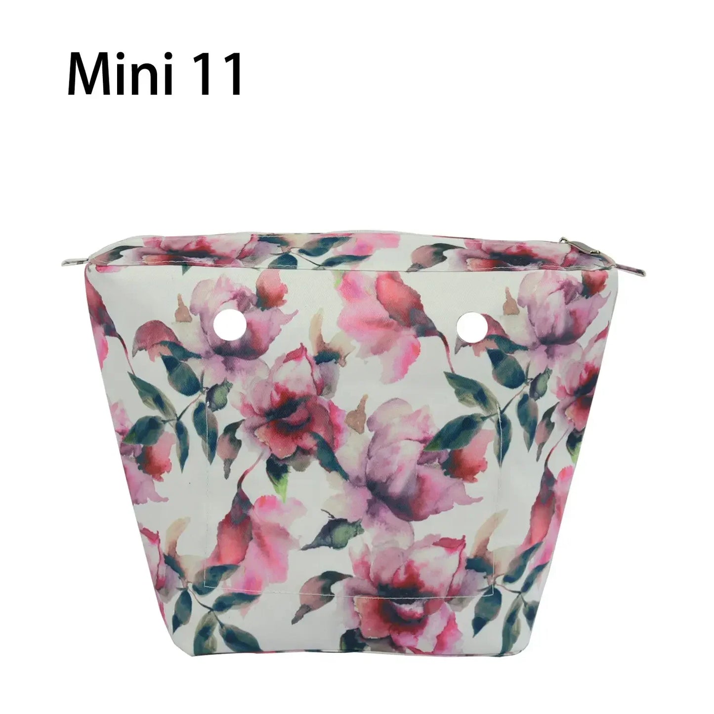 Composite Twill Cloth Waterproof Inner Lining Insert Zipper Pocket for Classic Mini Obag Senior Inner Pocket for O Bag