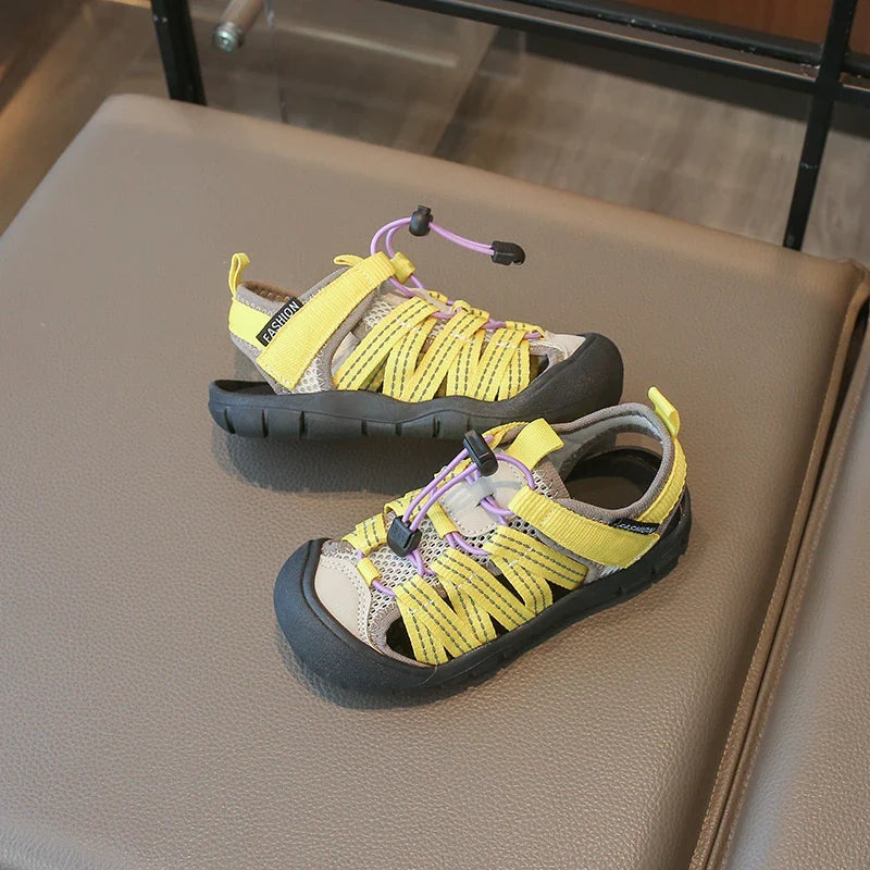 Summer Baby Girls Boys Sandals Children Barefoot Beach Sandals Non Slip Soft Sole Kids Casual Sneakers Outdoor Student Shoes