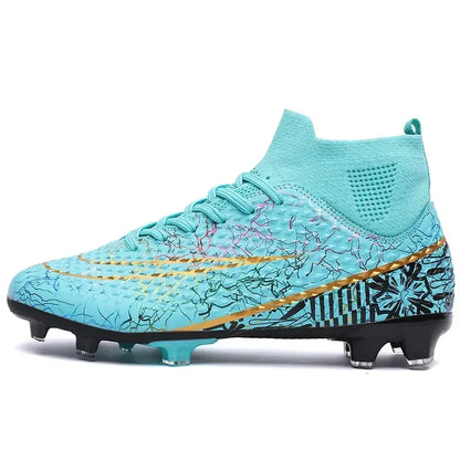 Refreshing Breathable Feet Children's Non-slip Fashion Casual Sports Shoe Youth Soccer Shoes Indoor Outdoor Grass Training Shoes