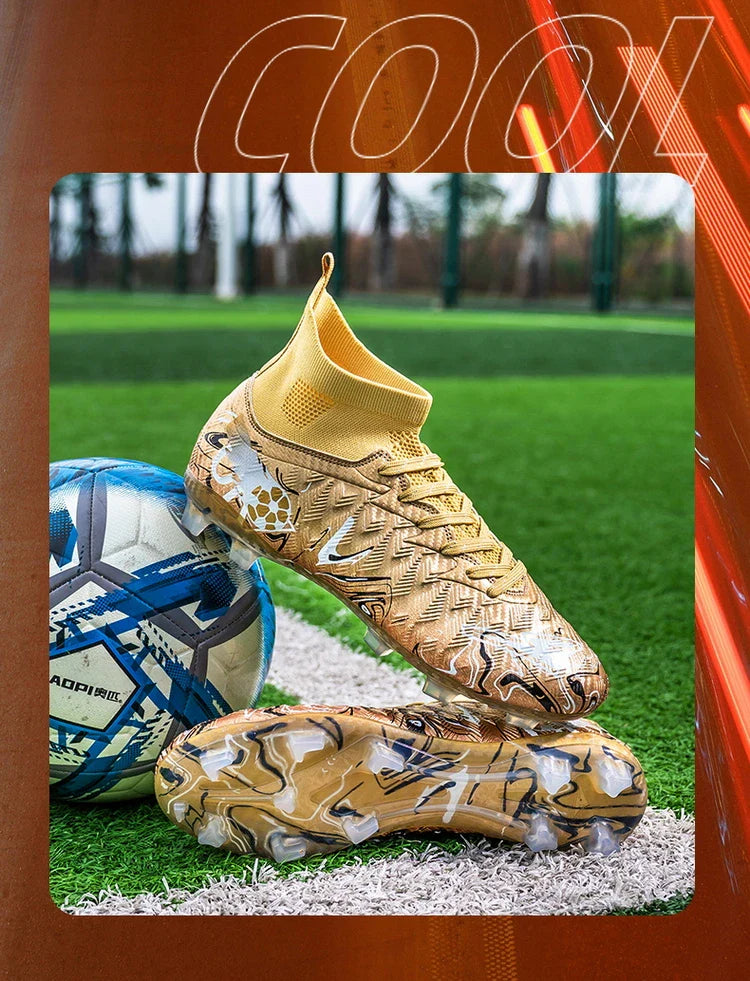 New Professional Unisex Soccer Boots Non-slip Football Shoes Outdoor Drop Shipping Futsal Match Training Sport Sport Sneakers