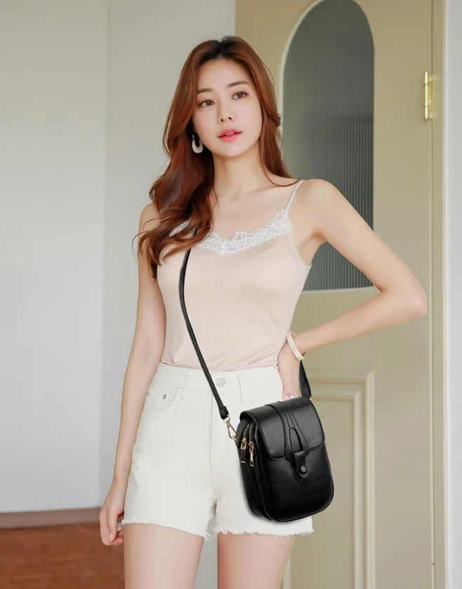 New Fashion Women's One Shoulder Mobile Phone Crossbody Bag Versatile Style