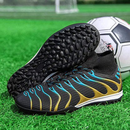 Men's Football Boots TF/FG Adults Soccer Shoes Professional High Quality Soccer Cleats Teenager Anti-slip Outdoor Sports Sneaker