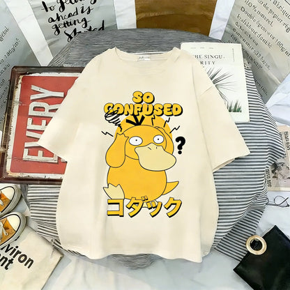 T Shirt Man Women 2026 Summer Y2k Short Sleeve Tee Top Streetwear Oversized Casual Parent-child Clothing