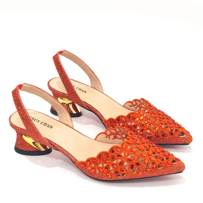 Royal Blue Shoe And Bag With Elegant High Heels Shoes Italian Popular Design African Ladies Shoes Bag Set