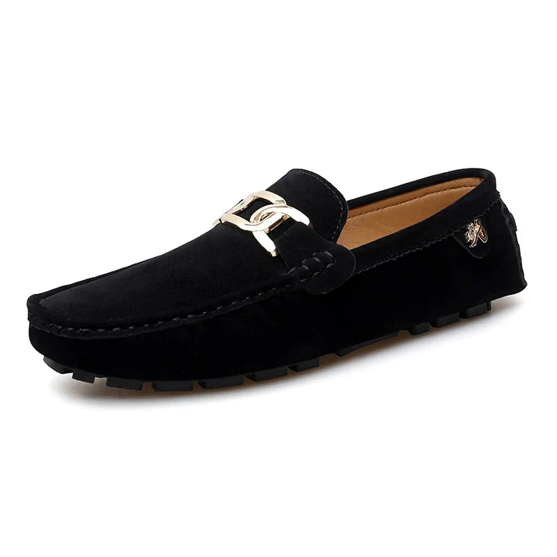 Sapatos Masculinos 2025 Novos Feitos à Mão Gorro Sola Macia Slip-On Casual Sapatos Preguiçosos Respiráveis ​​Trbottomy Mais Fáceis de Combinar Tamanho Grande
