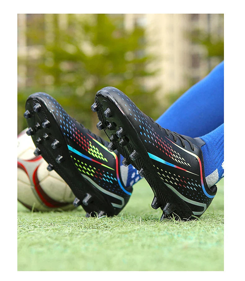 New Men Football Boots Non-Slip High-quality Woman Soccer Shoes Grass Cleats Futsal Sneakers Match Indoor Outdoor Football Shoes