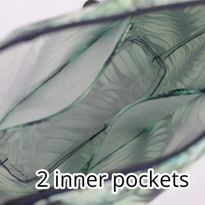 Composite Twill Cloth Waterproof Inner Lining Insert Zipper Pocket for Classic Mini Obag Senior Inner Pocket for O Bag