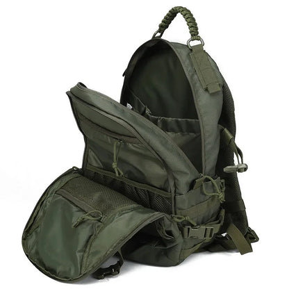 35L Outdoor Backpack Waterproof Camouflage Camping Hiking Backpack Large Wear-Resistant Sports Bag