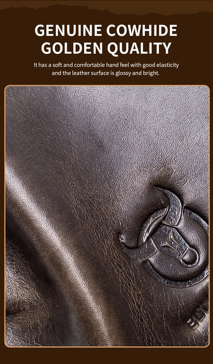 Genuine Leather Men's Crossbody Bag Large Capacity Casual Multifunctional Handbag A Fashion Business Briefcase