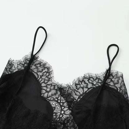 2025  Lace Embellished Sleeveless Tops For Women Top Summer Camisole off Shoulder Casual Woman Tops Women's  Sexy Tank