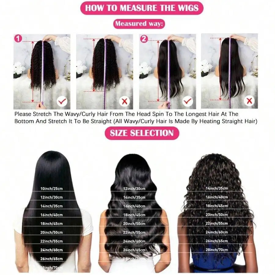 13x413x6 HD Body Wave Lace Front Human Hair Wigs Pre Plucked Remy 40 42 Inch 5x5 Glueless Wet And Wavy Lace Frontal Wigs