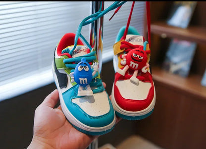 New Four Seasons Kids Single Sneaker Mandarin Ducks Basketball Sports Shoes Boys Girls Sneaker Board Shoes Children Casual Shoes
