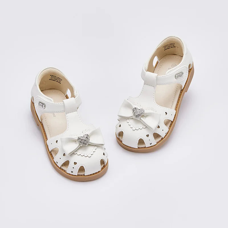 Baby Girls Sandals Summer Lovely Soft Leather Shoes Children's Princess Crystal Shoes Party Outdoor Cool DB2252034