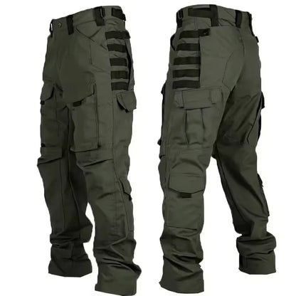 New Men Tactical Pants Quick Drying Multi-Pocket Cargo Pants Casual Tactical Trousers Wear-Resistant Work Traning Pant Loose