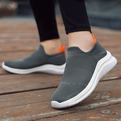 Unisex Men Women Casual Shoes Soft Sole Slip-On Sneakers Men Women Running Shoes Women Lightweight Loafers Walking Male Footwear