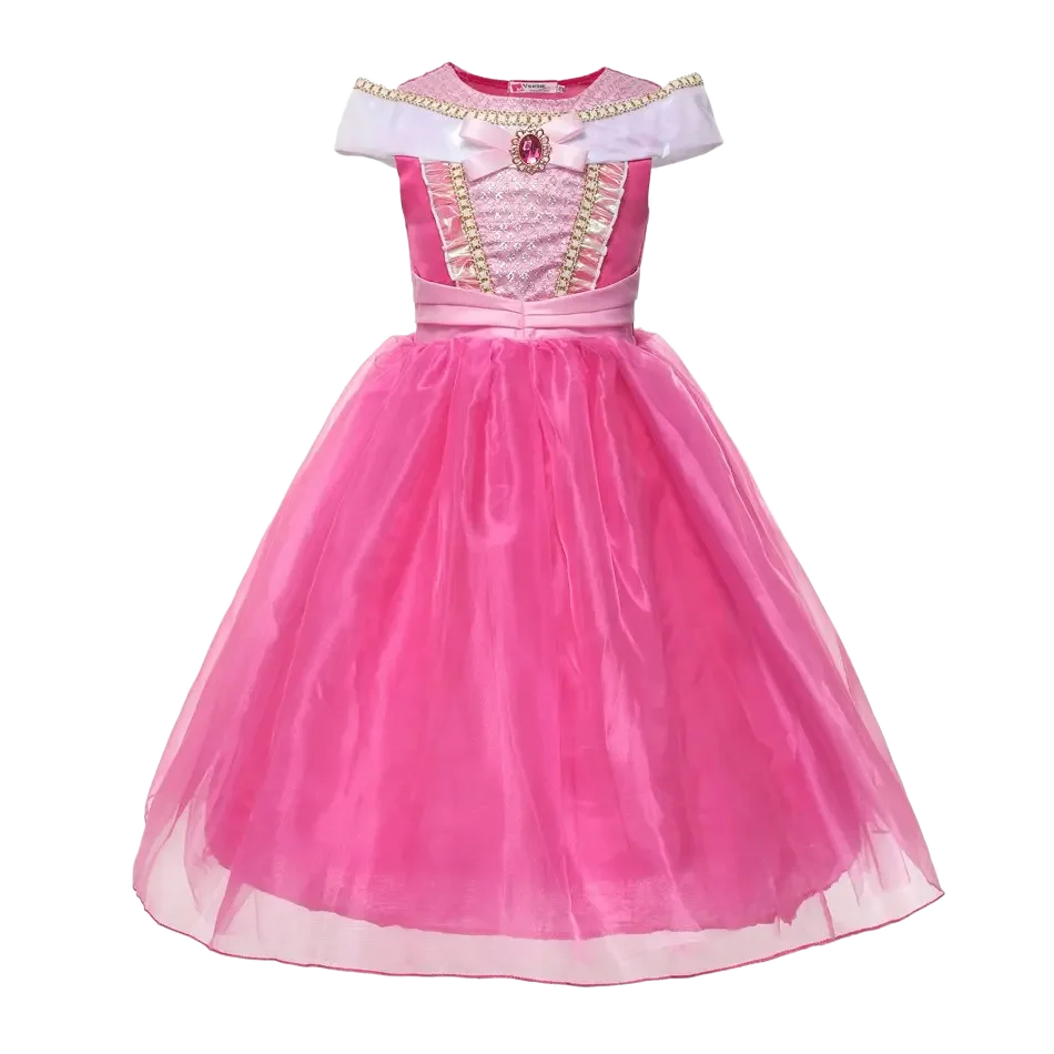 Cinderella Anna Elsa Costume Children Princess Dress for Girls Kids Cosplay Snow White Christmas Carnival Party Disguise Outfit