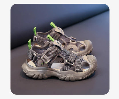 Luxury Kids Shoes Girls Sandals Breathable Non-slip Water Beach Outdoor Shoes Sneaker Children Sports Sandals for Boy